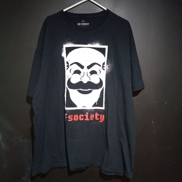 Mr. Robot F Society T-Shirt - Picture 1 of 4